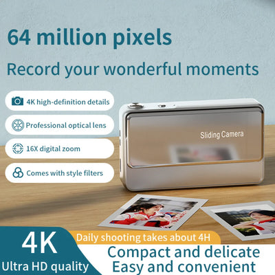 4K CCD Retro Digital Camera Portable 13 Million Pixels | SAMAG