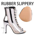 2024 New Sexy Women Black Thin High Heels Party Stilettos Jazz Dance Ladies Shoes Latin Dancing Street Sexy Stiletto