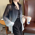 Fashion Gradient Color Chiffon Shirt Women Summer Tie Dye - View 3 | SAMAG