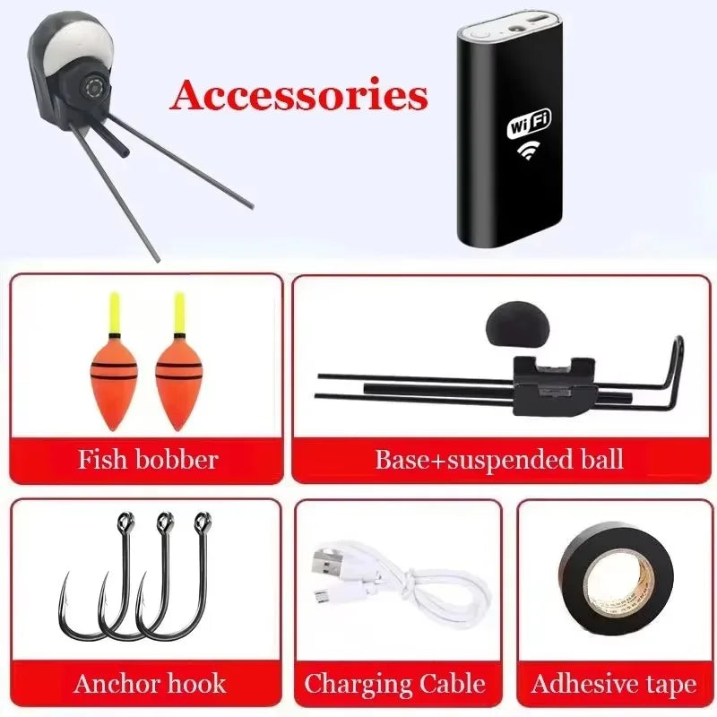 Wireless Fish Finders with Float and Anchor Hook | SAMAG