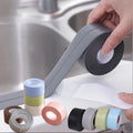 1pc Bathroom Waterproof Wall Stickers Sealing Tapes PVC Adhesive Sealing Strips Sink Edge Tape Kitchen Bathroom Accessories