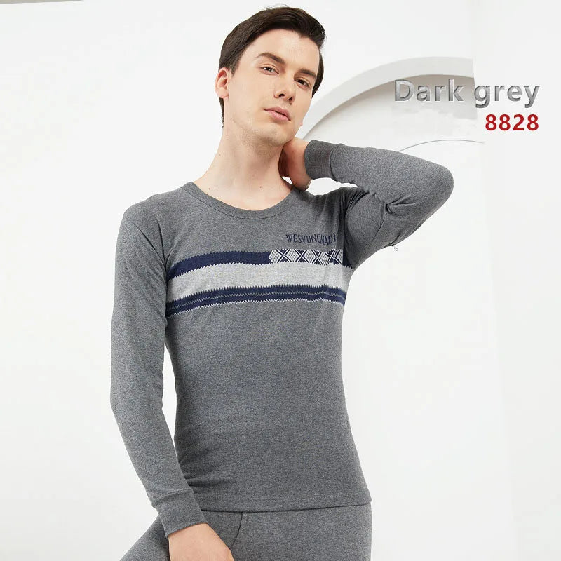 Thermal Underwear Sets For Men Winter Underwears Long Johns Soft Comfortable Clothes Men Underwear Tops Bottoms 2 pcs/set MY299