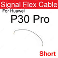 Antenna Signal Flex Cable For Huawei P20 P30 P40 Pro P30 Lite P40 Lite P40 Pro+ Wifi Coaxial Connector Aerial Flex Ribbon