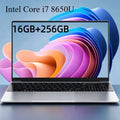 Intel i7 8650U 14.1 Inch Ultra Slim Laptop 4C8T 1.9GHz Up to 4.2GHz 32GB RAM 2TB SSD Gaming Gamer Office 1920x1080 Ultra