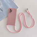 Crossbody Lanyard Cord Case For Iphone 13 14 12 11 Pro Max Mini 6 7 8 Plus Xr X Se 2022 Silicone Cover On Iphone14 14pro 13pro