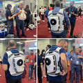 Rechargeable Air Conditioning Vest 9600mAh Battery Cooling Clothes for Hot Weather With Pockets Jacket for Working in the Heat