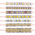 LED Strip Light 12V 24V 2835 5050 5054 5M RGB White Pink Red Blue Flexible LED Tape Ribblon 120LED 60LED 480LED Waterproof Decor