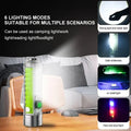 Mini Keychain Flashlight Type C Fast Charging Multi-function Retractable Waterproof Fluorescent Magnetic Warning Camping Flashli