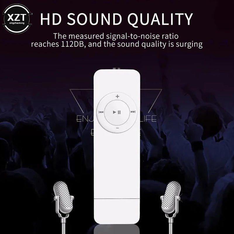 USB in-line card MP3 Player U disk Mini Player Reproductor USB 2.0 Lossless Sound Music Media MP3 Player Support Micro TF Card