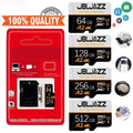 2026new 128GB Memory Cards Class 10 High Speed Micro TF/ SD Card Stable Performance SD Memory Card for Phones/Digital Camera