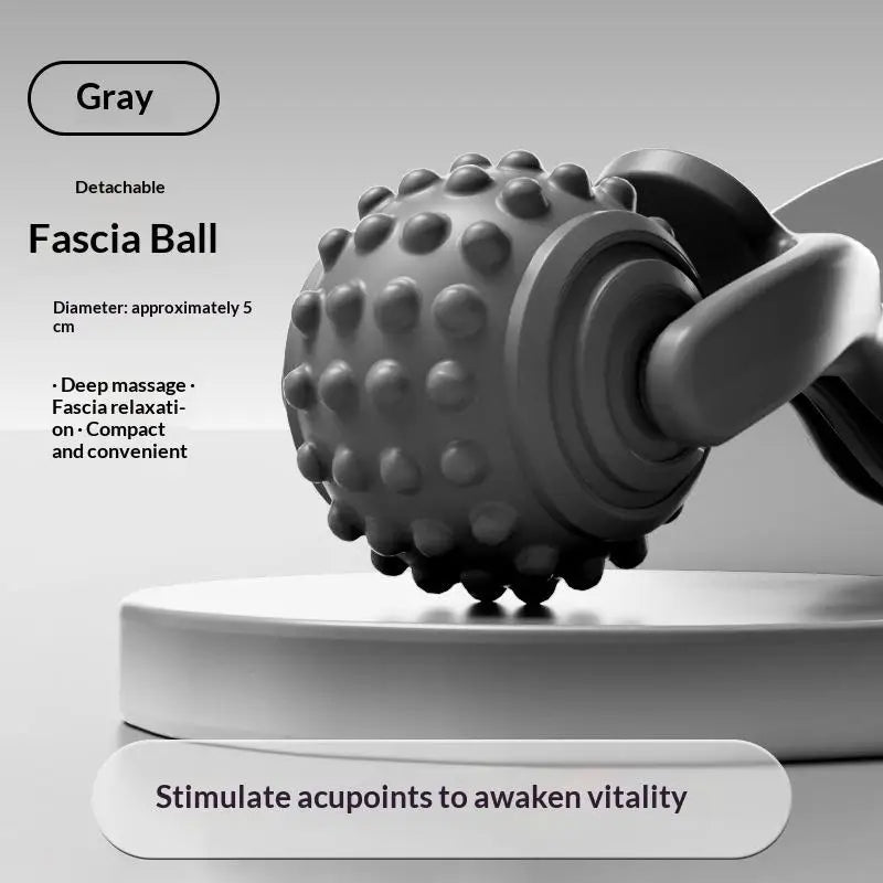 Handheld Roller Massager Use Point Massage Body Fatigue Promote Massager Yoga Ball Arm Leg