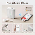 Niimbot D11/D110 Label Maker Wireless Pocket Self-Adhesive Name Tag Sticker Printer for Home Office