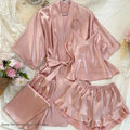 Spring Summer New Women Pajama Four Piece Suit Sleepwear | SAMAG