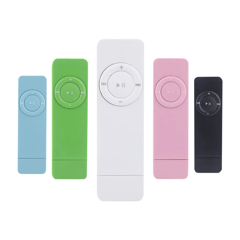 2024 Mini MP3 Player USB in-line Card U Disk MP3 Player USB 2.0 Lossless Sound Music Media Player Support Micro TF Card(No Card)