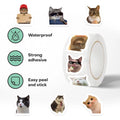 50-500pcs Cartoon Cat Stickers Cute Animal Sticker Waterproof Self-Adhesive Paper Mobile Rewards Sealing Label Decal Stationery