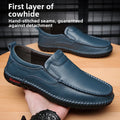 Genuine Leather Men's Casual Shoes Classics Business Dress Shoes Moccasins Slip on Loafers Driving Shoes for Men Flat Shoe