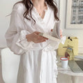 Simple Long-Sleeved Robe Female Spring and Autumn | SAMAG