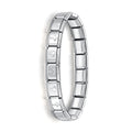 Hapiship New Women's Jewelry 9mm Width Itanlian Elastic Charm Bracelet Fashion Stainless Steel Bangle ST - Visuel 18 | SAMAG
