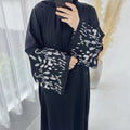 Turkey Emboridery Abaya for Women Dress Morocco Dubai Islam Vestidos Eid Muslim Arab Long Robe Ramadan Kaftan Abayas Jalabiya