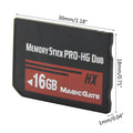 2025 New 64GB 32GB 16GB 8GB Memory Stick MS Pro for Duo Memory Card Full Real Capacity HX Game Card Memory Card For PSP2000 3000