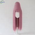 Very High Quality 600g 68 Colors 40 Inch 100cm Long Straight Cosplay Wig With Bangs Heat Resistant Hair Anime Wigs + Wig Cap