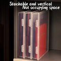 New Plastic Document Organizer Square Shape Clear A4 Organizing Box Storage Box