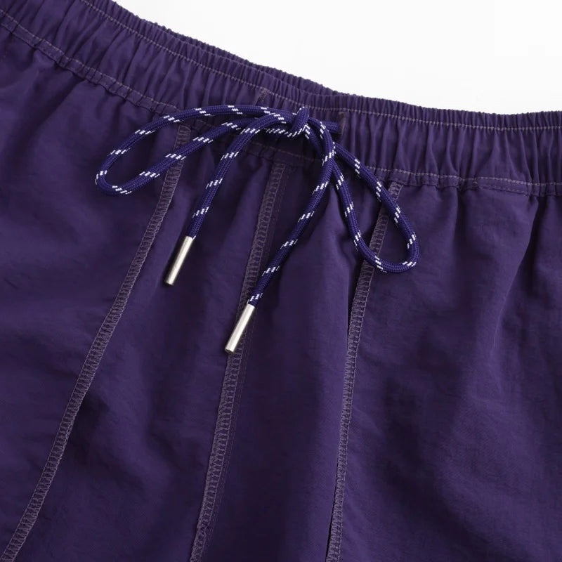 DRUR Women 2026 Summer Yoga Shorts With Pockets Casual Loose Drawstring Running Gym Shorts and Lightweight Athletic Jogger Short