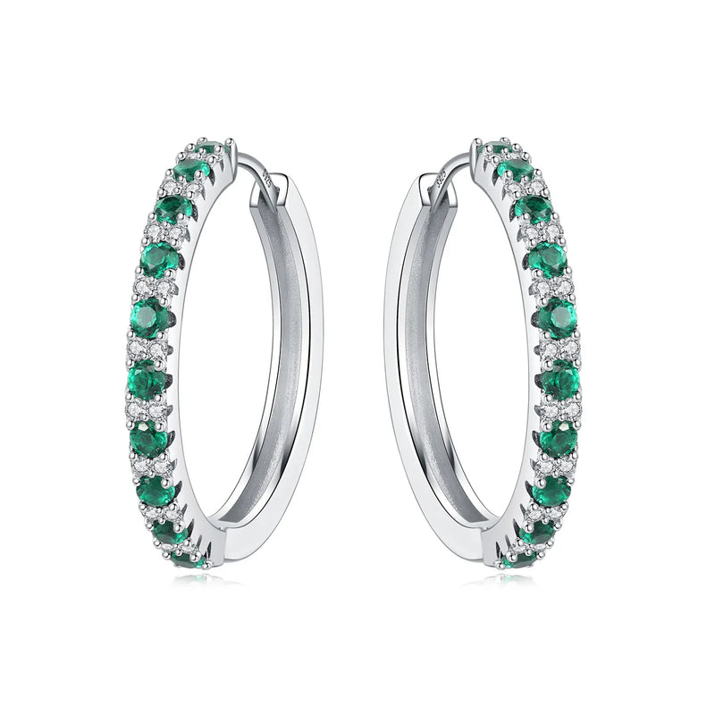 925 Sterling Silver Simple Gold U-shaped Earrings Jewelry | SAMAG