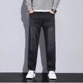 Four Season Men Straight Leg Cargo Jeans Male | SAMAG