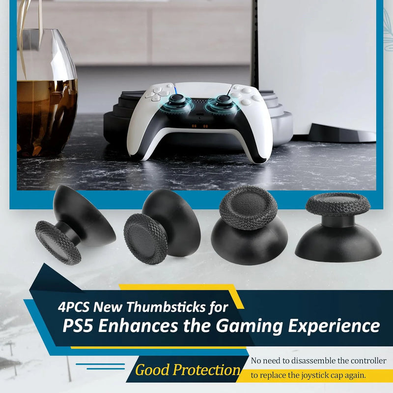 TMR Electromagnetic Joysticks Replacement for PS5 Xbox One Controller Anti-Drift Sticks with Thumbstick Accessories Repair Tool