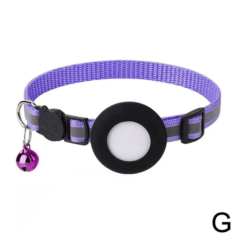 Reflective Adjustable Cats and Small Dogs Collars with Bells Pet Supplies Anti-strangling Cats Necklace Breakaway Cat Collar