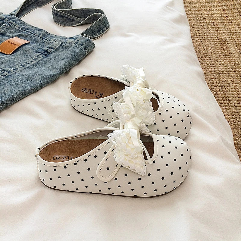 Niche Women's Half-heel Slippers for Summer 2026, New Thick-soled, Height-increasing, Backless Slip-on Shoes