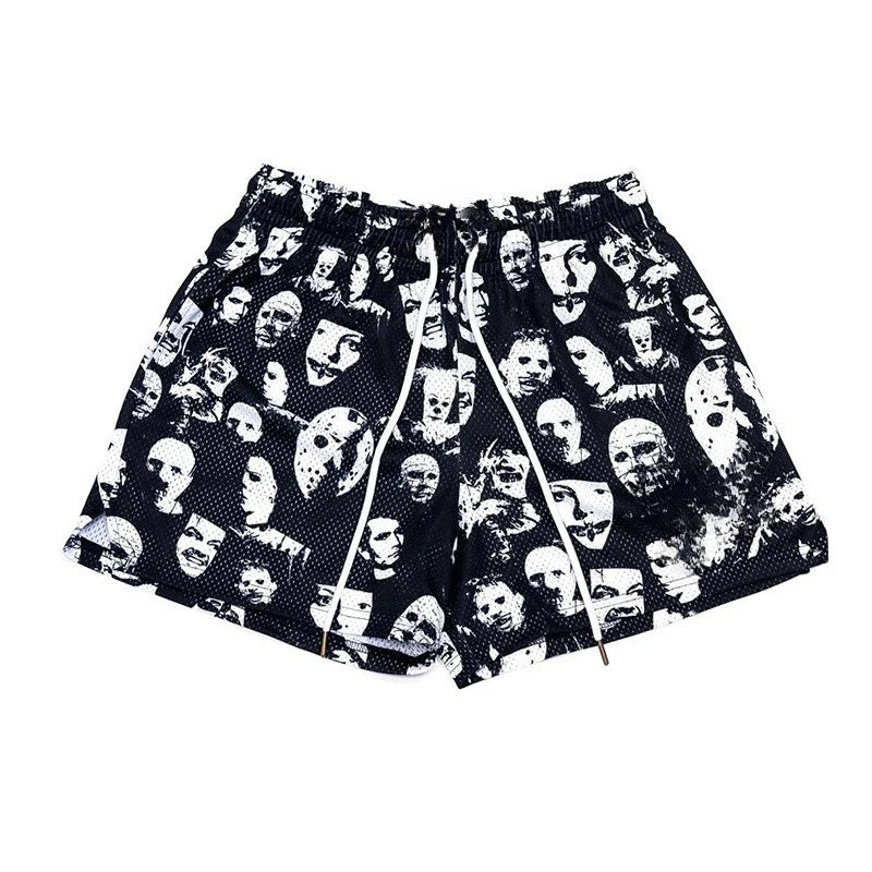 Unisex Quick Dry Casual Shorts Summer Trend Fashion Gym Fitness Basketball Sweatpants Loose Comfortable Daily Wear