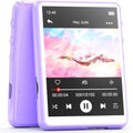 MECHEN 64GB MP3 Player Bluetooth 5.3 with 2.4" Full Touch Screen，Portable Digital Music Player with Speaker，FM Radio, Line Recor