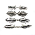 1 Pair Vintage Sweater Swirl Clip Cape Cloak Clips for Dress Retro Cardigan Clip Shawl Clasp Shirt Button Clip for Girl Women