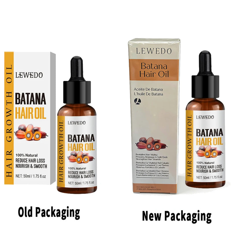 1/2PCs Natural Batana Oil For Hair Growth Enhances Thickness & Shine, Reduces Breakage and Hair Loss, Nourishment For All Types