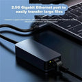 2500Mbps USB 3.0 Wired TypeC To Rj45 Lan Ethernet Adapter RTL8156 Network Card for PC Macbook Windows - Visuel 2 | SAMAG