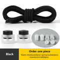 Spring Lock Shoelaces No Tie Shoe Laces Sneakers Round Elastic Shoelace Kid Adult Quick Without Ties Shoestrings Rubber Bands