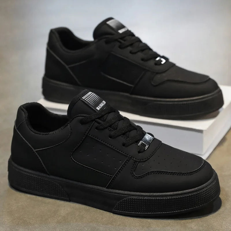 Men's Casual Shoes 2026 Comfortable Breathable White Platform Shoes Men Plus Size Casual Sneakers Outdoor Flats Shoes 39-48
