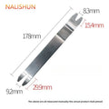 Car Audio Removal Tool Skid Plate Stainless Steel Plastic Door Plate Removal Rubber Buckle Buckle Skid Plate Driver 7pcs set
