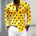 Men's shirt with polka dot print, trendy and personalized | SAMAG