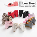 Baby Girls First Princess Heels Party Bow Soft Sole - View 3 | SAMAG