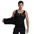 Men's Body Shaper Compression Vest Abdomen Shapewear Tummy Slimming Sheath Gynecomastia Shapers Corset Waist Trainer Fajas Tops