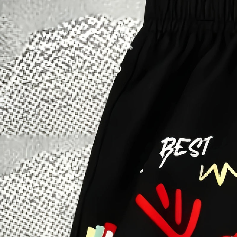 Model Men's Casual Shorts, 3D Print, Street Fashion | SAMAG