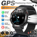 T-Rex 3 Ultra Military Grade GPS Smart Watch 10ATM Waterproof Compass Altimeter Barometric AMOLED Men HD Call Sports Smartwatch
