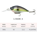 60mm 13.2g Crankbait Fishing Lures Floating Wobbler | SAMAG