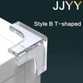 4 Pieces Soft Silicone Corner Guards for Baby Proofing Edges Bumpers and Safety Cushions for Furniture and Table Edges