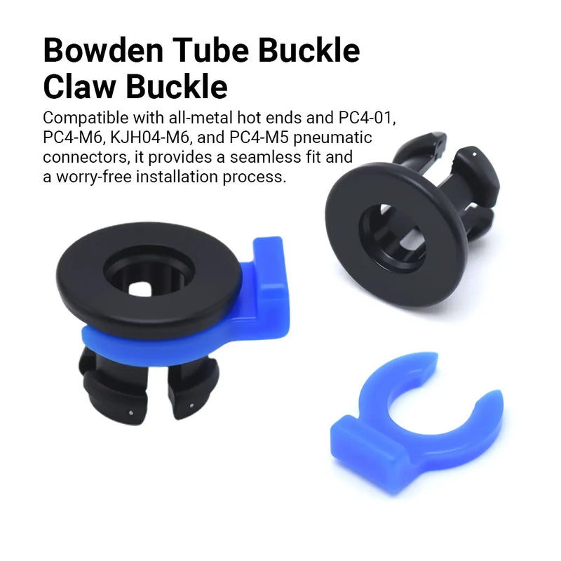 3D Printer Parts  PC4-01 PC4-M6 Pneumatic Connectors Collet Clips for Hotend Extruder Bowden PTFE Tube Fittings 1.75mm Filament
