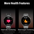 G.L Wear 2025 New Men's Smart Watch HD Display Health Tracking Bluetooth Calling Voice Assistant Sports Smartwatch