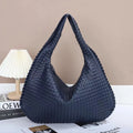 2025 Trendy Woven Hobo Bag for Women Vegan Leather Handmade Tote Handbag Fashion Large Capacity All-Match Shoulder Underarm Bags
